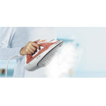 Tefal Virtuo 30 iron Dry & Steam iron Ceramic soleplate 2000 W Peach, White - (FV2C40E0)