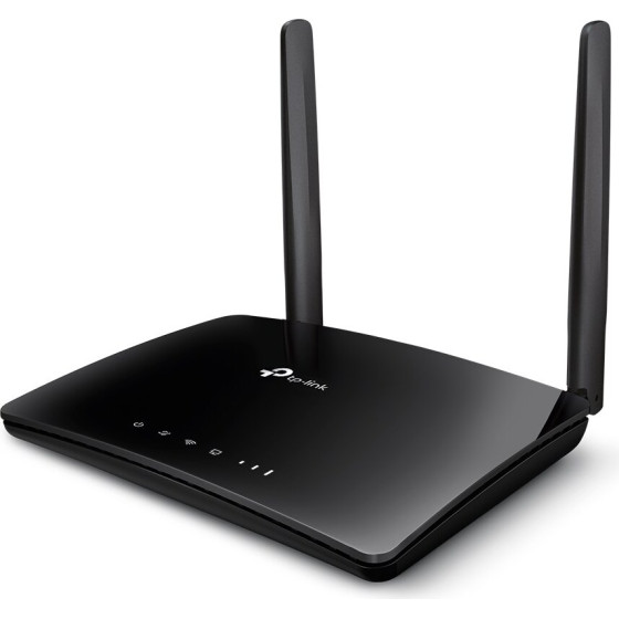 TP-LINK Archer wireless router Fast Ethernet Dual-band (2.4 GHz / 5 GHz) 4G Black - (MR202)