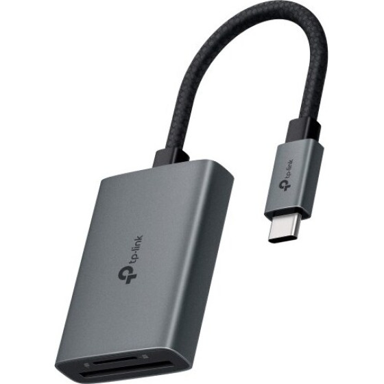 TP-LINK card reader USB 3.2 Gen 1 (3.1 Gen 1) Type-C Grey - (UA430C)