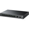 TP-LINK LiteWave 10-Port Gigabit Desktop Switch with 8-Port PoE+ - (LS1210GP)