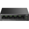 TP-LINK LiteWave LS105P Unmanaged Fast Ethernet (10/100) Power over Ethernet (PoE) Black - (LS105LP)