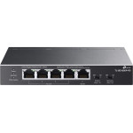 TP-LINK network switch Gigabit Ethernet (10/100/1000) Power over Ethernet (PoE) Black - (TL-SG1005P-PD)