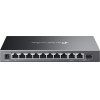 TP-LINK Omada 10-Port Gigabit Easy Managed Switch with 8-Port PoE+ - (ES210GMP)