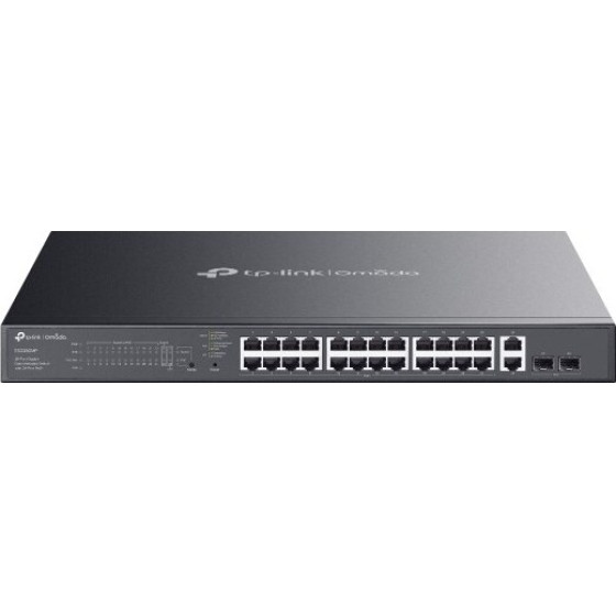 TP-LINK Omada network switch Managed L2 Gigabit Ethernet (10/100/1000) Power over Ethernet (PoE) Black - (ES228GMP)