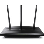 TP-LINK wireless router Gigabit Ethernet Dual-band (2.4 GHz / 5 GHz) Black - (Archer A8)