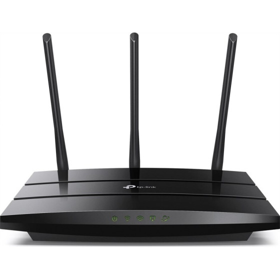TP-LINK wireless router Gigabit Ethernet Dual-band (2.4 GHz / 5 GHz) Black - (Archer A8)