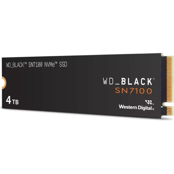 Western Digital Black SN7100 4 TB M.2 PCI Express 4.0 NVMe 3D TLC NAND - (WDS400T4X0E)