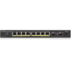 ZyXEL GS1100-10HP v2 Unmanaged Gigabit Ethernet (10/100/1000) Power over Ethernet (PoE) Black - (GS1100-10HP-EU0102F)