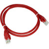 ALANTEC KKU5CZA1 Networking Cable Red 0.25 m Cat5e U/Utp (UTP) - (KKU5CZE0.25)