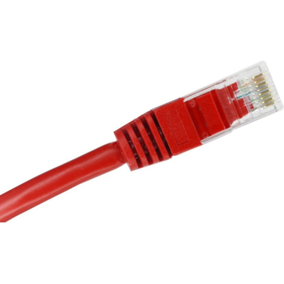 ALANTEC KKU5CZA1 Networking Cable Red 0.25 m Cat5e U/Utp (UTP) - (KKU5CZE0.25)