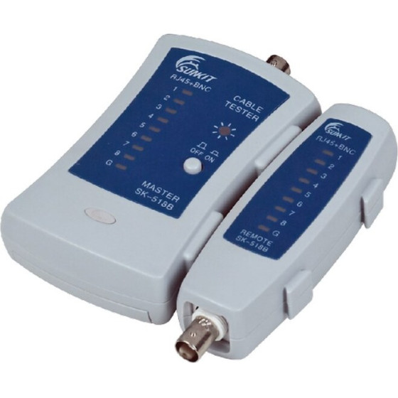 ALANTEC Network Cable Tester Poe Tester Blue, Grey - (NI007)