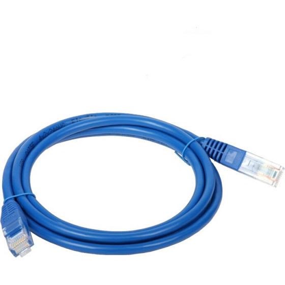 ALANTEC Networking Cable Blue 0.5 m Cat5e U/Utp (UTP) - (KKU5NIE0.5)