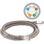 ALANTEC Networking Cable Grey 5 m Cat6 F/Utp (FTP) - (KKS6SZA5.0)