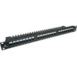 ALANTEC Utp cat.6 Patch panel, 24 Lsa Ports With 1U 19'' Shelf - (PK001)