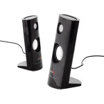 AUDIOCORE Loudspeaker 2-Way 4 W Black Wired - (AC860)