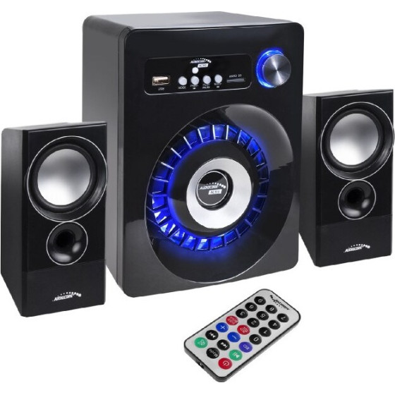 AUDIOCORE Speaker Set 10 W Pc / Laptop Black Bluetooth - (AC910)