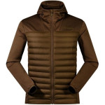 Berghaus Men's Vaskye Hooded Hybrid Jacket Size L Brown - (5054773995044)