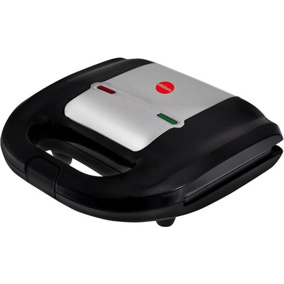 ELDOM Sandwich Maker 750 W Black,Silver - (ST11)