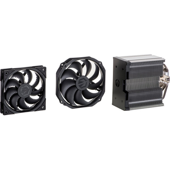 ENDORFY Fortis 5 Dual Fan SPC307 Cpu Cooling Pc Fan Radiator 14/12 Cm Black - (EY3A009)