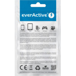 EVERACTIVE Cable USB-C 1m - Black, braided, Quick charge, 3A - (CBB-1CB)