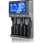 EVERACTIVE Charger For Cylindrical Li-Ion And Ni-Mh Batteries UC-4200 - (UC4200)