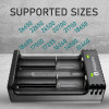 EVERACTIVE Charger For Cylindrical li-Ion Batteries LC-200 - (LC200)