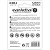 EVERACTIVE Rechargeable Batteries Ni-Mh R14 C 5000 Mah Professional Line - (EVHRL14-5000)