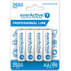EVERACTIVE Rechargeable Batteries Ni-Mh R6 Aa 2600 Mah Professional Line - (EVHRL6-2600)