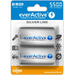 EVERACTIVE Rechargeable Batteries R20/D Ni-Mh 5500 Mah Ready To Use - (EVHRL20-5500)