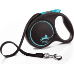 flexi Automatic Leash Black Design M 5 m, Blue