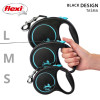 flexi Automatic Leash Black Design S 5 m, Blue