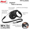 flexi New Classic 5 m Black Dog Retractable lead