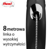 flexi New Classic 8 m Black Dog Retractable lead