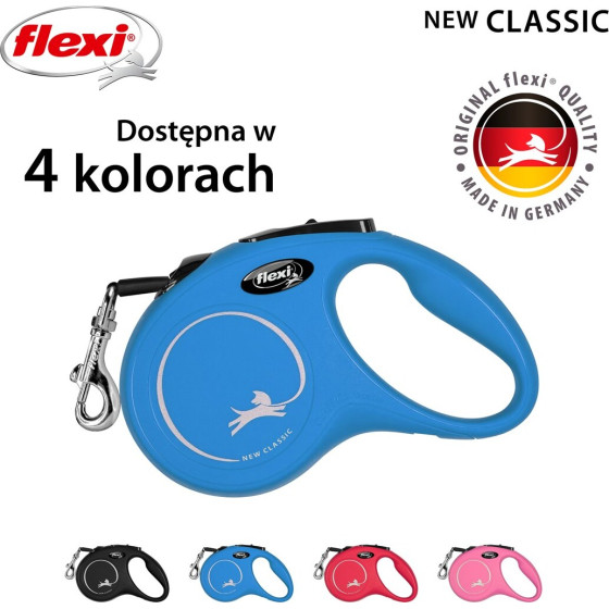 flexi New Classic Dog Retractable Lead 5 m