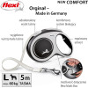 flexi New Comfort 8 m Black, Grey Dog Retractable lead