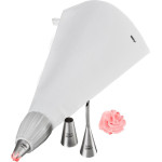 GEFU 14330 Pastry Bag Cotton, Plastic, Stainless Steel - (G-14330)