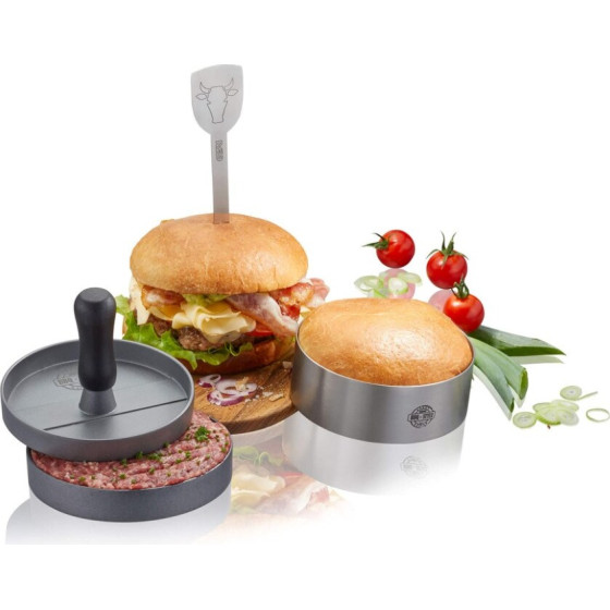 GEFU Bbq - 3-Piece Burger Set - (G-89494)