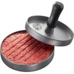 GEFU Bbq Hamburger Press Black, Grey Aluminium, Plastic - (G-89419)