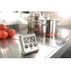 GEFU Contare Digital Kitchen Timer Black, Stainless Steel - (G-12330)