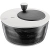 GEFU Rotare Salad Spinner Black, White Crank/Handle - (G-28170)