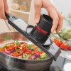 GEFU Violi Slicer Manual Black Abs synthetics, Stainless Steel - (G-50440)