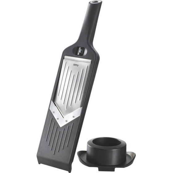 GEFU Violi Slicer Manual Black Abs synthetics, Stainless Steel - (G-50440)