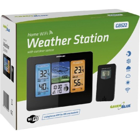 GreenBlue 46003 Black Lcd Battery Wi-Fi - (GB522)