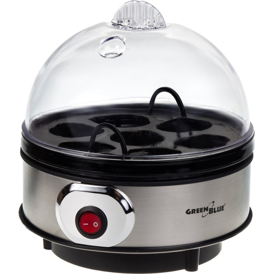 GreenBlue Automatic Egg cooker, 400W power, Up To 7 eggs, Measuring cup, 220-240V~, 50 Hz, - (GB572)