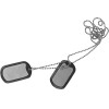 Helikon Stainless Steel Dog tag, - (NS-NS1-SS-15)