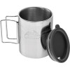 Helikon Thermal Mug With Lid 250 Ml Silver, Black - (HE.TK-TK1-SS-15)