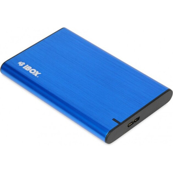 IBOX HD-05 HDD/Ssd Enclosure Blue 2.5'' - (IEUHDD5BL)