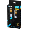 IBOX Hdmi Cable 1.5 m Hdmi Type A (Standard) Black,Blue,Gold - (ITVFHD04)