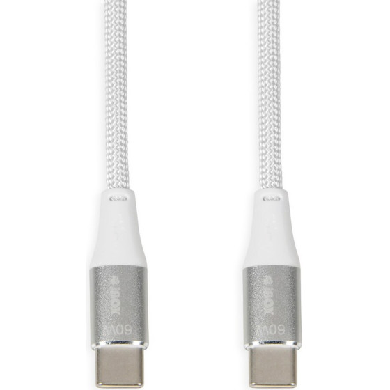 IBOX Ikutc USB-C Cable 60W 1m White - (IKUTC1W)