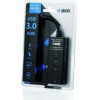 IBOX Interface Hub 5000 Mbit/s Black - (IUH3FB)